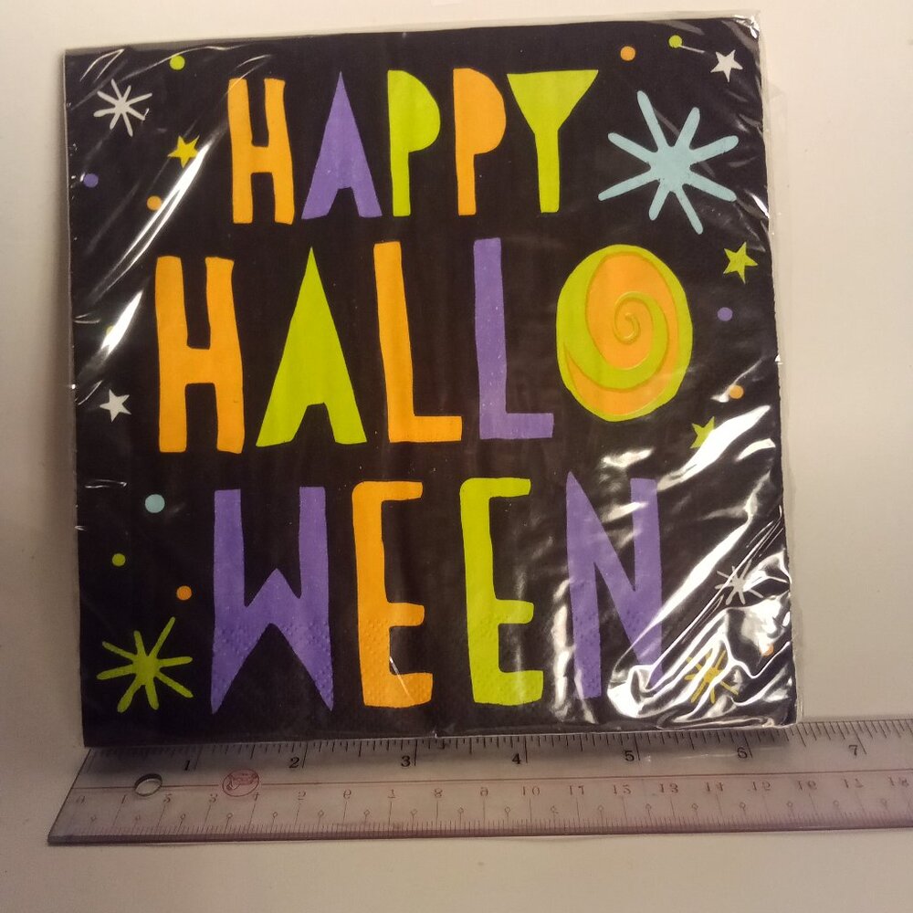 Halloween Themed "BOO!" Lunch Napkins